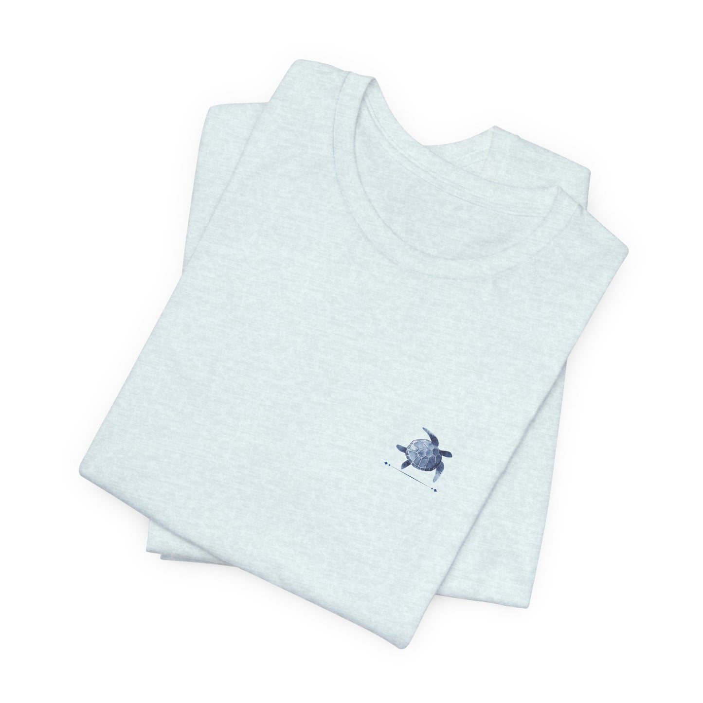 Sea Turtle Graphic Tee – "Born to Drift" Ocean Vibes T‑Shirt