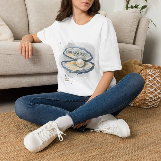 Rare Like a Pearl T-Shirt — Nautical Inspirational Graphic Tee