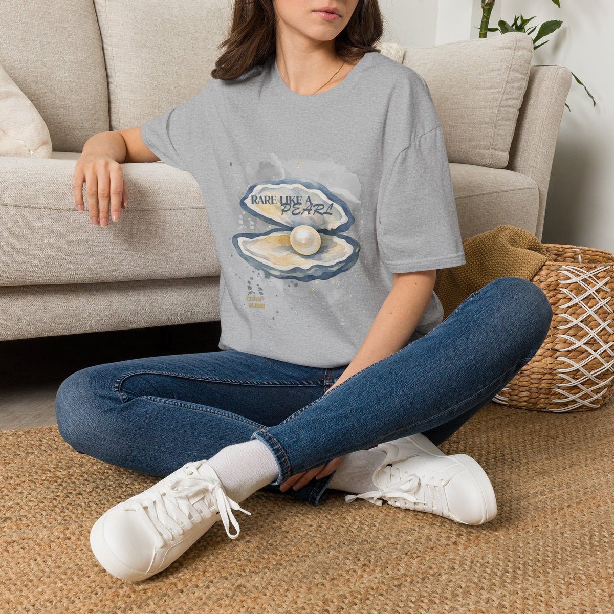 Rare Like a Pearl T-Shirt — Nautical Inspirational Graphic Tee