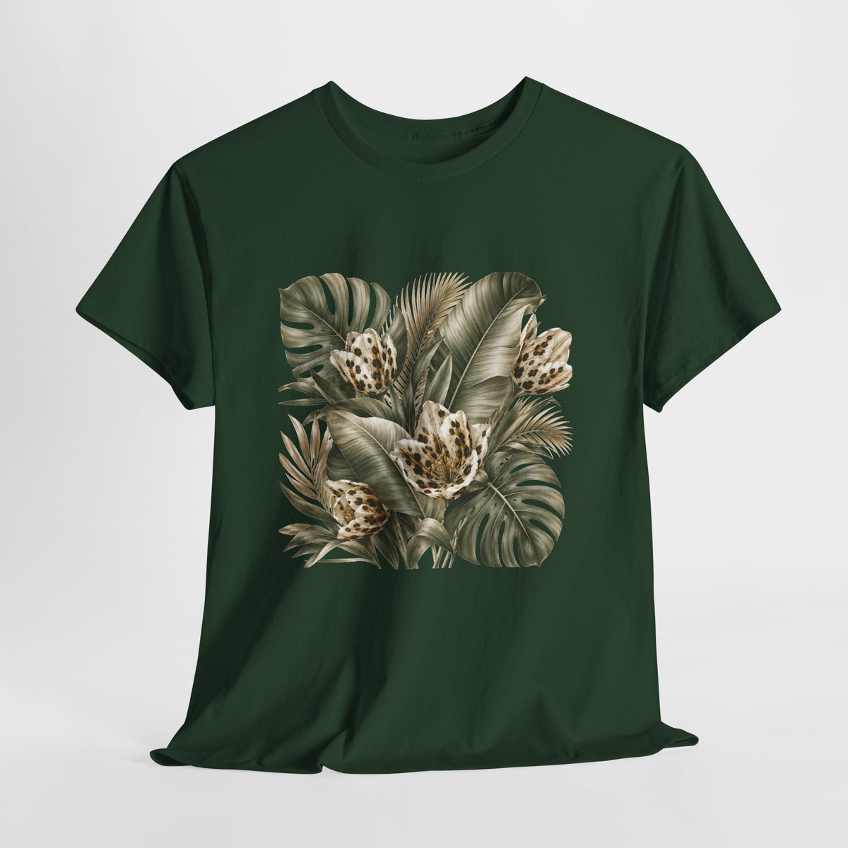 Tropical Tulips Floral Tee — Graphic T-Shirt