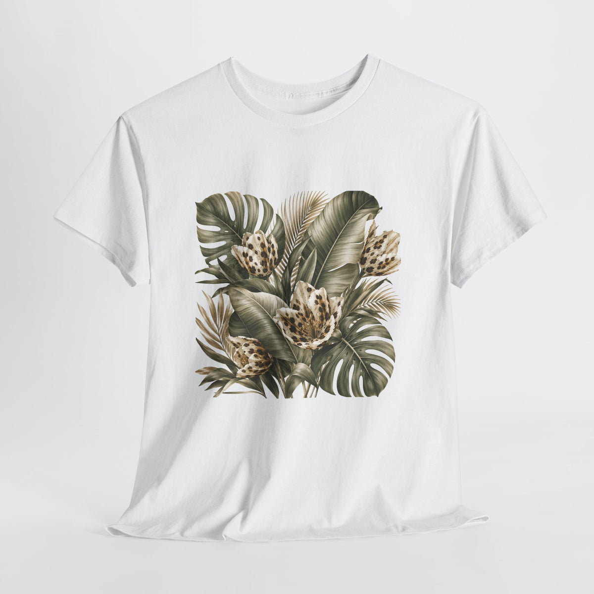 Tropical Tulips Floral Tee — Graphic T-Shirt