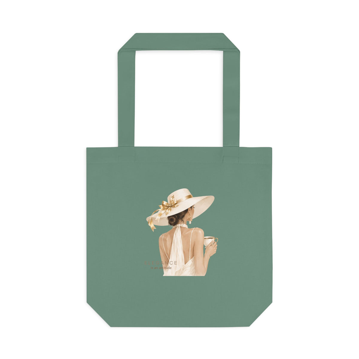 Elegance is a attitude - Cotton Tote