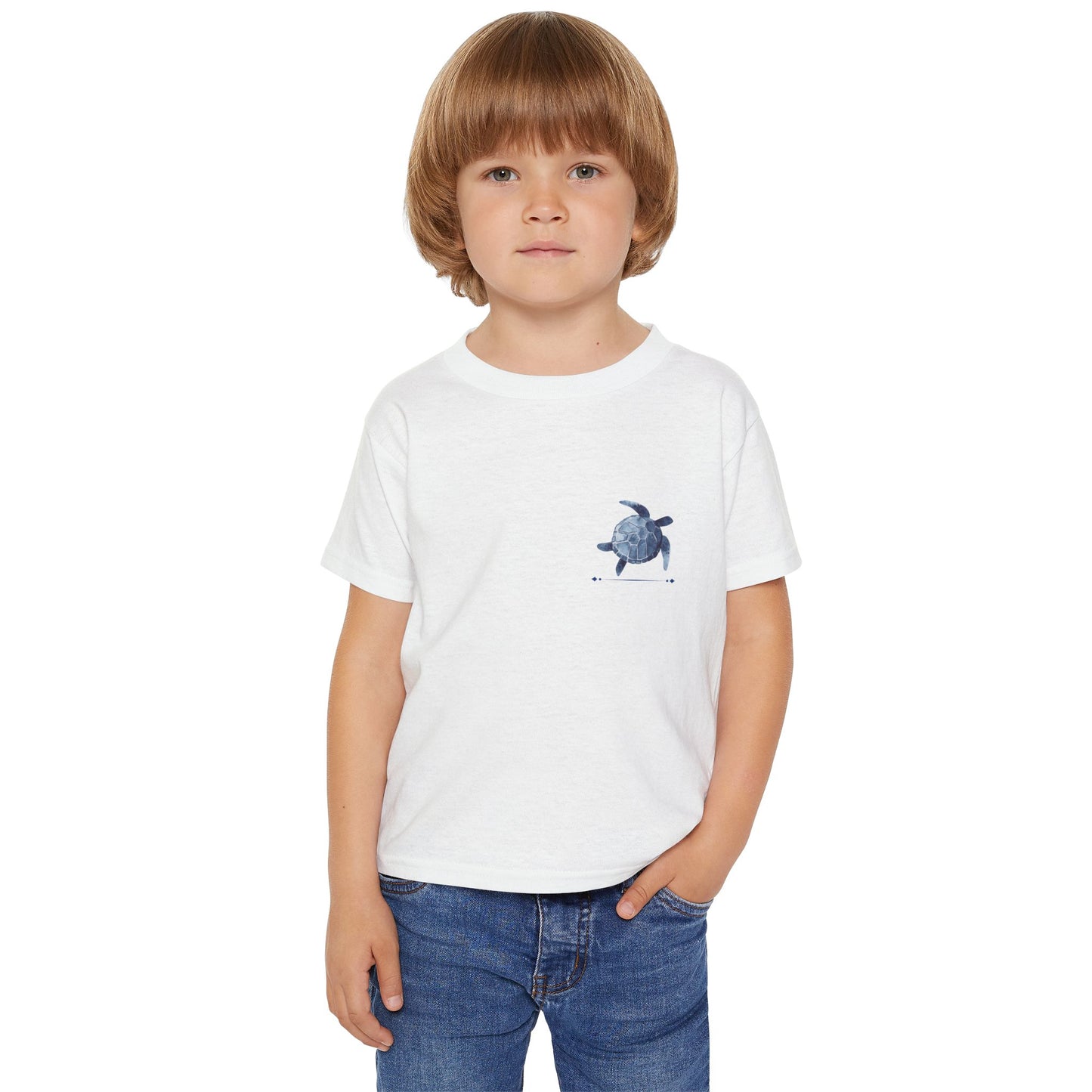 Toddler T-Shirt — "Born to Drift" Sea Turtle Graphic