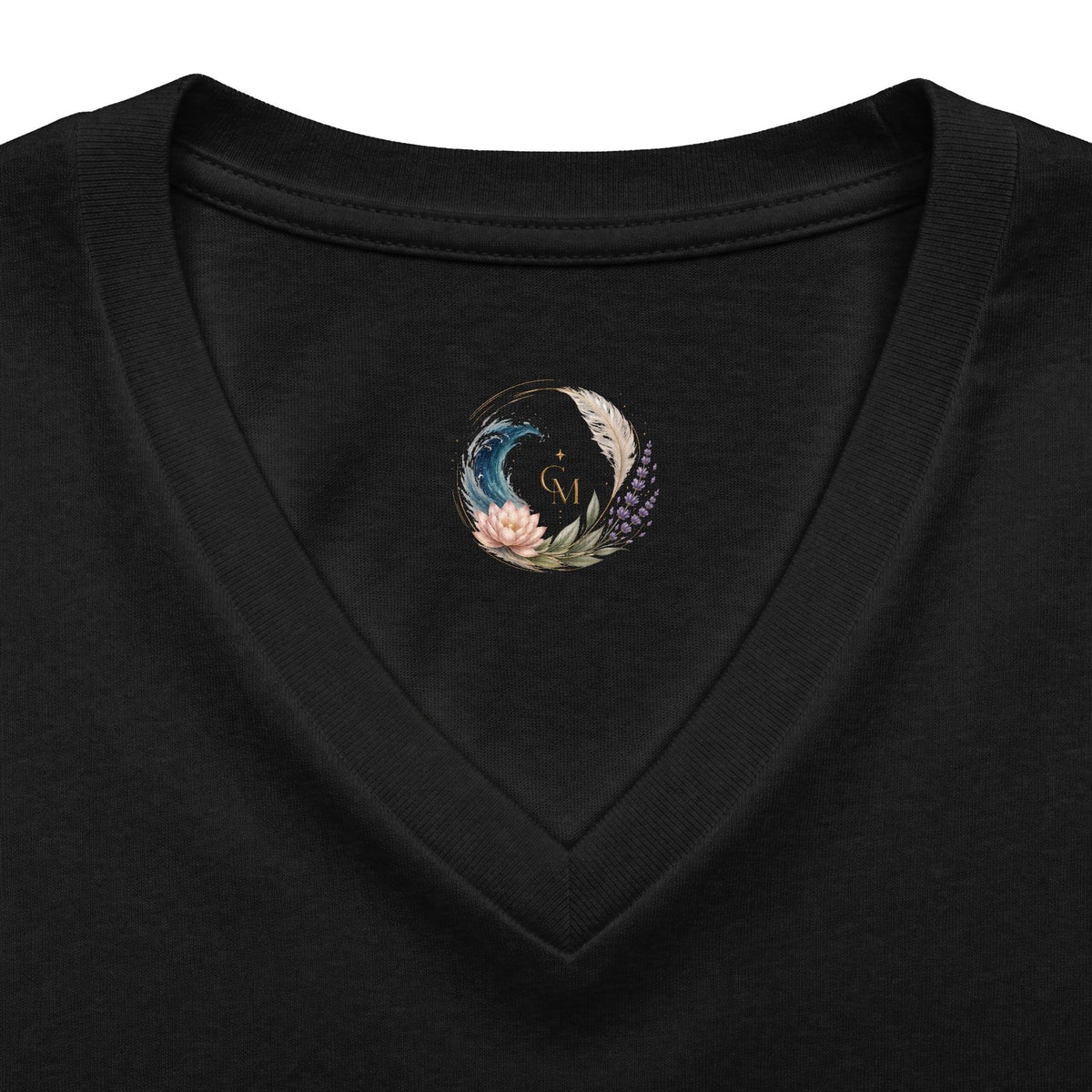 Women's Relaxed Heather CVC V-Neck Tee