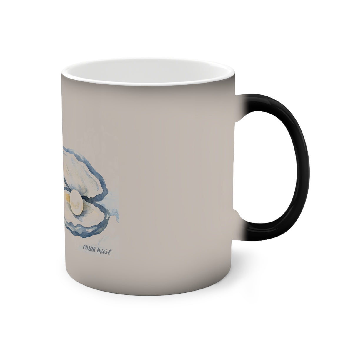 Color-Changing Mug — “Rare Like a Pearl” Inspirational Pearl Design