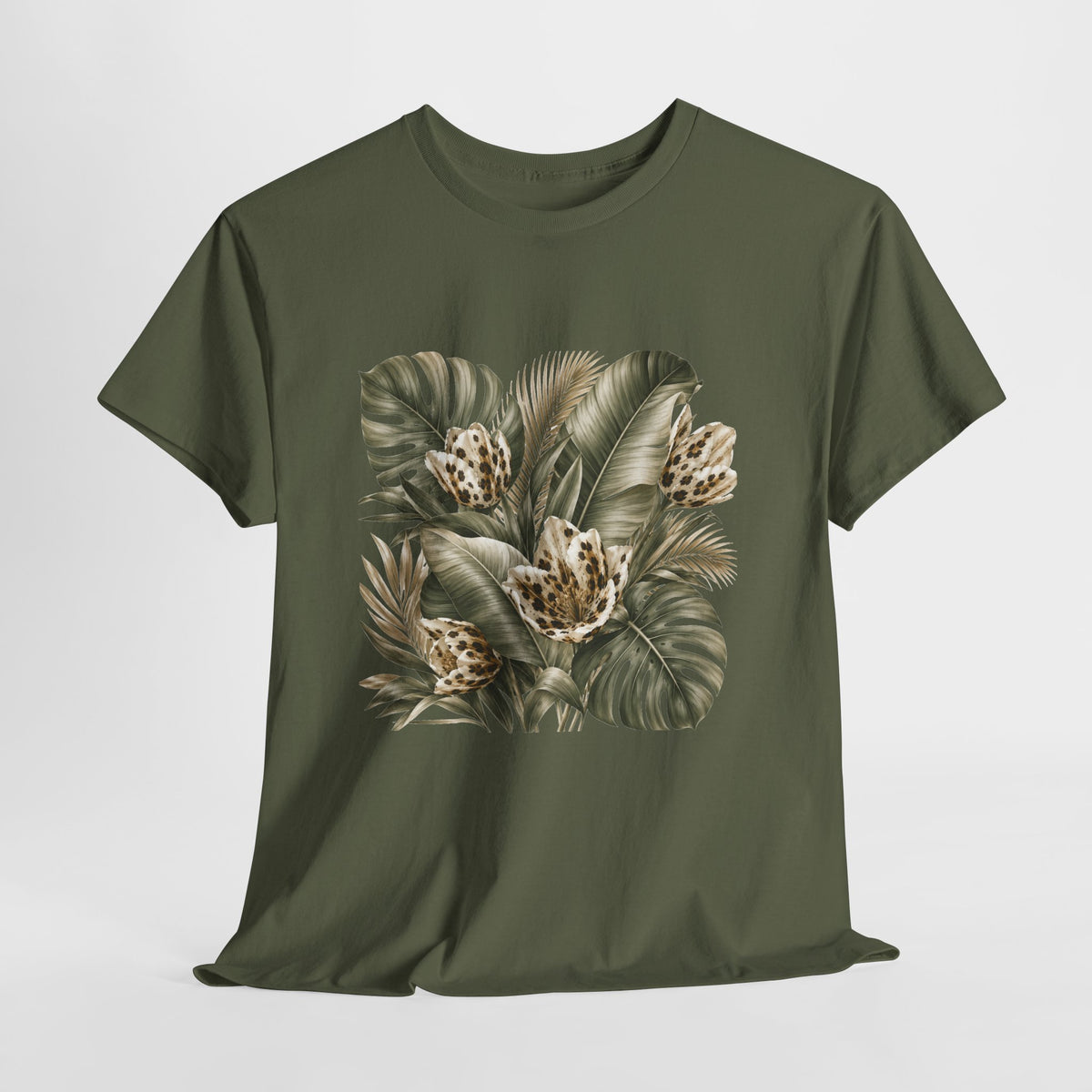 Tropical Tulips Floral Tee — Graphic T-Shirt
