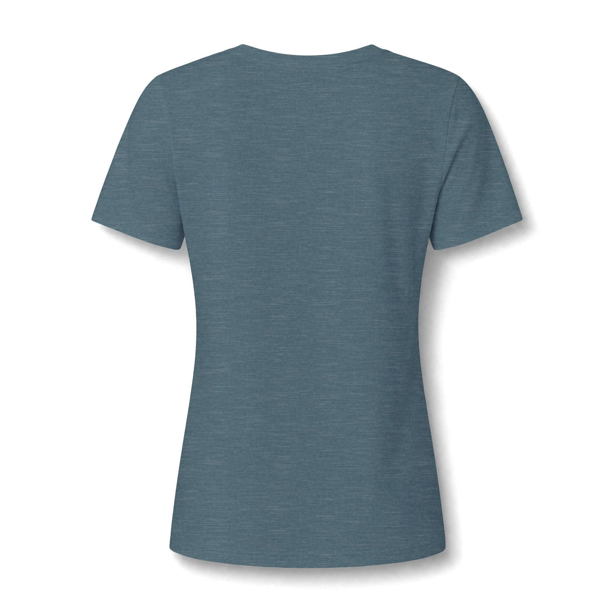 Women's V-Neck Tee — Peaceful Spirit Lotus Goddess Graphic