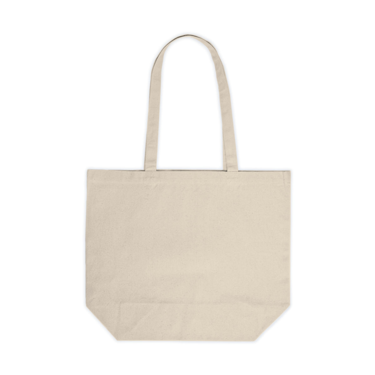Canvas Tote — 'Beauty Grows in Quiet Waters' Floral Sea Life Market Bag