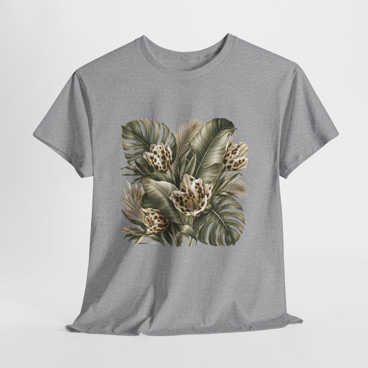 Tropical Tulips Floral Tee — Graphic T-Shirt