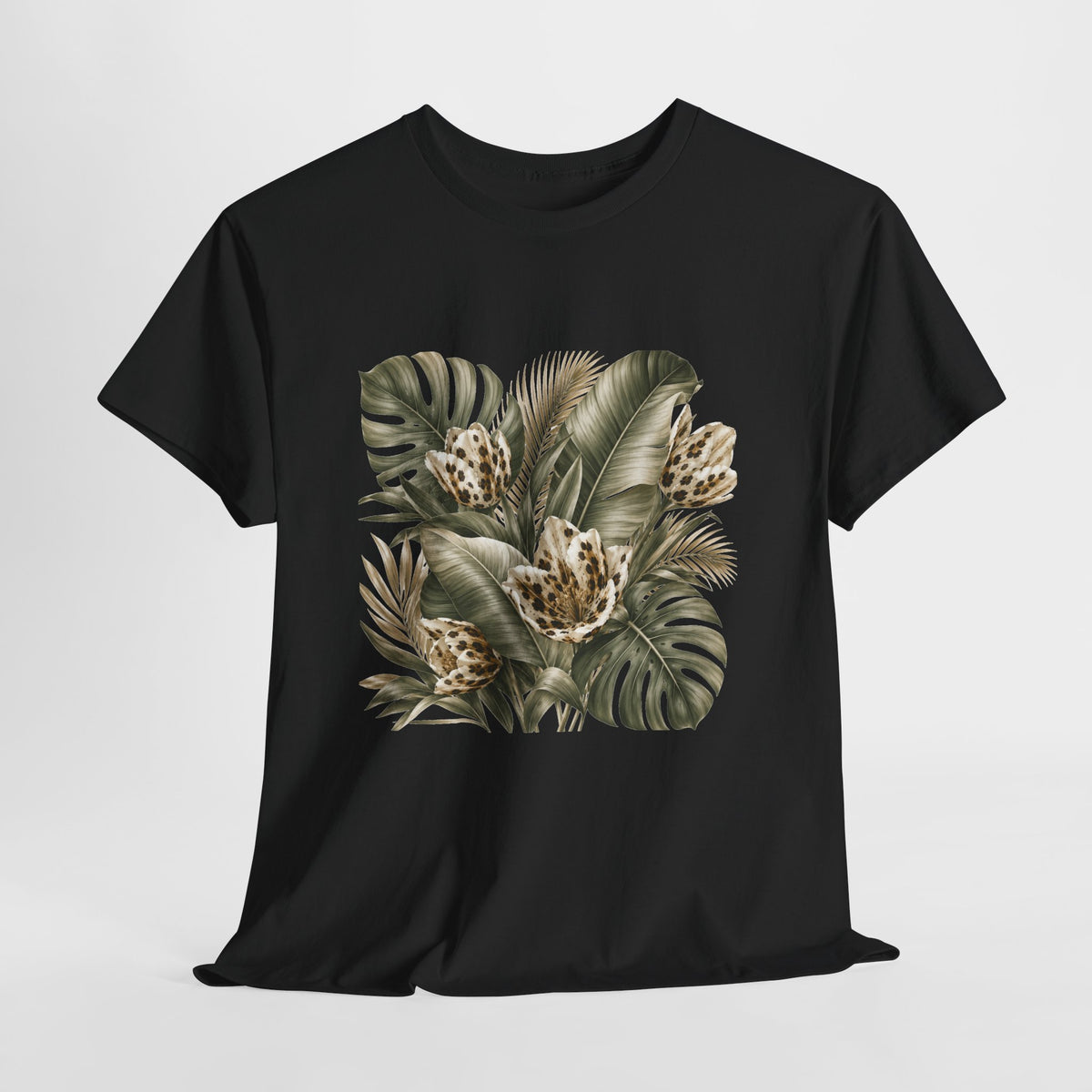Tropical Tulips Floral Tee — Graphic T-Shirt